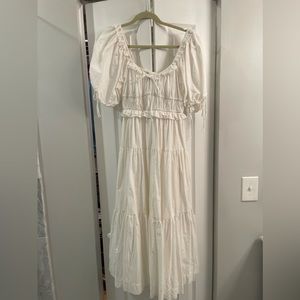 En Saison Tiered Midi Dress XS